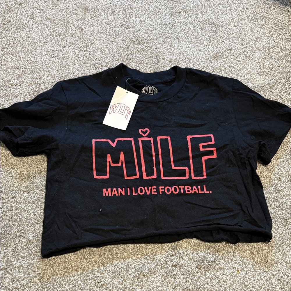 WDT MILF football gameday shirt